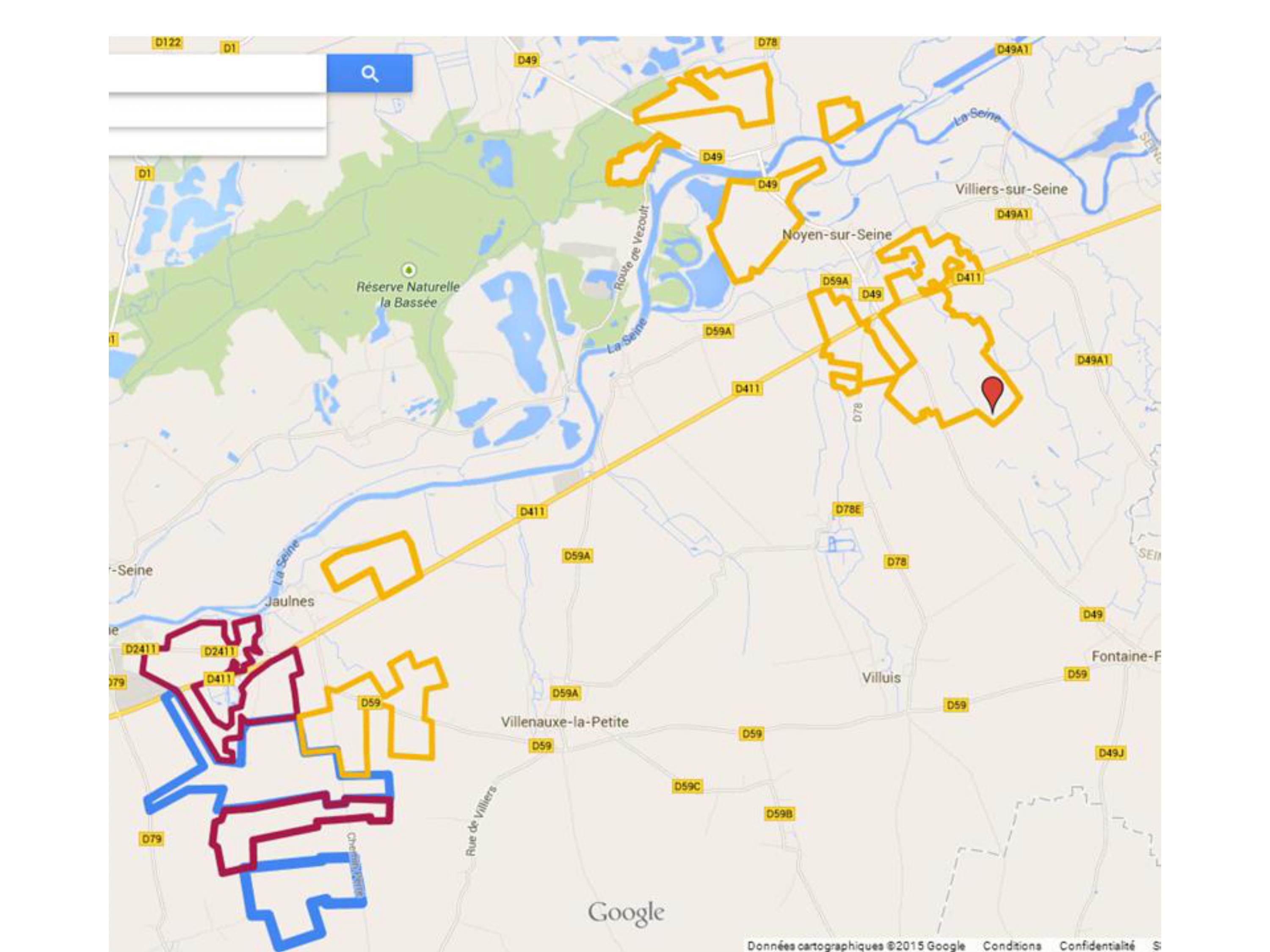 Méthanisation-carte parcellaire-doc